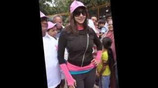 Manchu Lakshmi Prasanna at the Pink Ribbon Walk