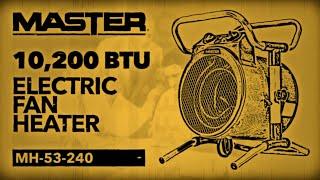 Master®  10200 BTU Electric Fan Heater