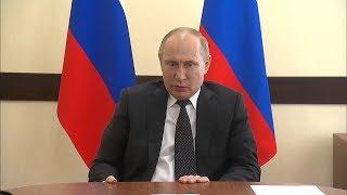 «Не плакать а реветь хочется» Владимир Путин о трагедии в Кемерове