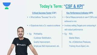 CSF & KPI  Cost-O-Logy   CA Final  SCMPE