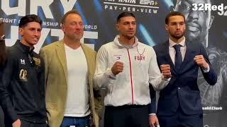 Fury vs Whyte  TOMMY FURY & THE UNDERCARD FIGHTERS