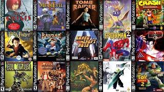 Top 30 Best PS1 GAMES OF ALL TIME  30 amazing games for PlayStation 1