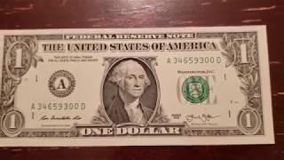 1 Dollar USA1 Доллар США