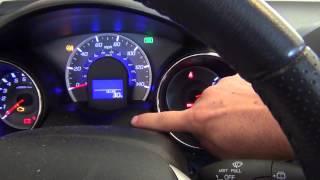 2012 Honda Fit - Oil Life Light Reset - How to