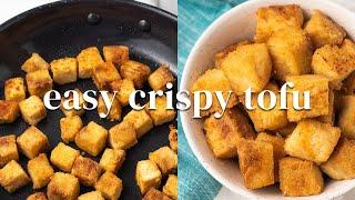 Easy CRISPY Tofu