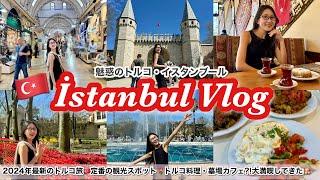 【夫婦でトルコ旅】イスタンブールで絶対行きたい観光大満喫Vlog春のチューリップ祭りトルコ料理墓場のカフェ🫖これからトルコ行く方必見！