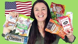 AMERICAN Taste Test  Cheerios cereal Bar Cheese Snyders Cheddar  and More