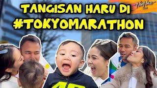 VLOG #328 - A RAFFI KEBANGGAN KITA SEMUA FULL TEAM  SUPPORT SAMPE KE GARIS FINISH #TOKYOMARATHON