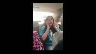 Psychotic Muslim girl calls Donald Trump and his parents Ugly.