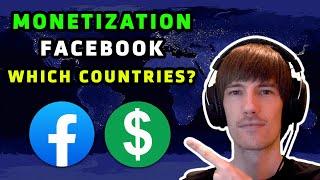 In which countries can you MONETIZE Facebook? In-Stream Ads Availability