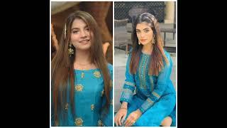 Choose Dananeer Mobeen Vs Laiba khan same colour dress