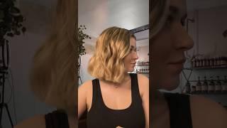 Hairdresser Tips on how to get a loose wave on a bob