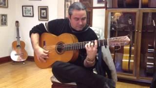 Taranta on Ramon Montoya guitar