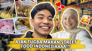 Ajak Tugba Makan Street Food Indonesia ️ - Ome.TV Internasional