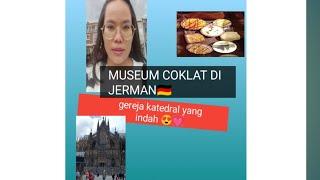 jalan-jalan di kota koln mengunjungi museum coklat dan gereja katedral #indonesia #jerman