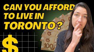 The Cost of Living in Toronto Canada