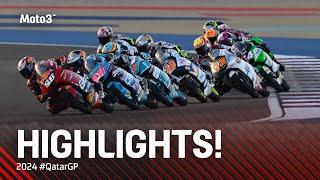 Moto3™ Race Highlights   2024 #QatarGP