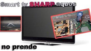 tv sharp no enciende y no prende led encendido standby