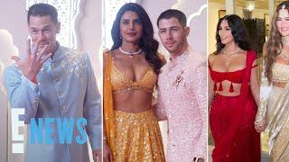 CELEBS at Billionaire Heir Anant Ambani’s Indian Wedding Kardashians Priyanka Chopra & More  E
