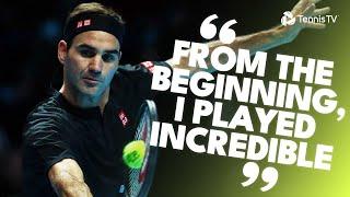 The Last Time Federer Beat Djokovic  Nitto ATP Finals 2019 Extended Highlights