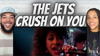 GROOVIN FIRST TIME HEARING The Jets -  Crush On You REACTION