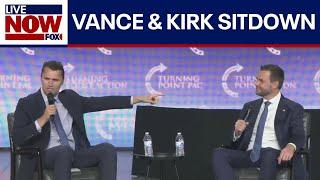 WATCH Charlie Kirk sits down with JD Vance  LiveNOW from FOX