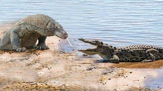 Pertarungan Legendaris KOMODO vs BUAYA Siapa Yang Akan Menang?