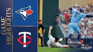 Blue Jays vs. Twins Wild Card Game 1 Highlights 10323  MLB Highlights