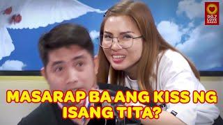 Angkol DAGOL naka-score ng kiss kay Tita Tanya?