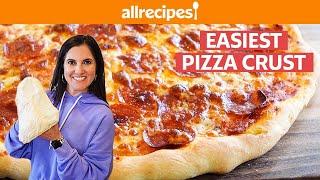 How to Make The Fastest & Easiest Pizza Crust  Quick & Easy Kid-Friendly Food  Allrecipes