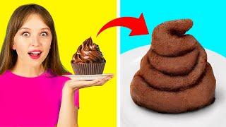 HUNGRY FOR PRANKS  Funny DIY Food Pranks By 123 GO FOOD