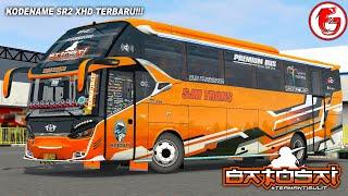 UPDATE LIVERY BUS SJM TRANS BATOSAI TERBARU SR2 XHD  KODENAME SR2 XHD HINO R260 RK8