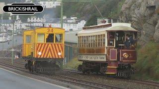 Manx Electric Railway - Parallel Run No.1 & No.34 - 270723