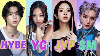 Best Raps of Every Group of Each Agency HYBE YG JYP and SM