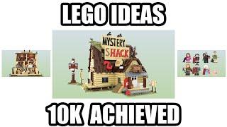LEGO IDEAS - Gravity Falls - The Mystery Shack - 10K ACHIEVED