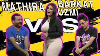 Mathira Vs barkat uzmi  Who Will Win   Most Funny video  Chatni Haram Hai
