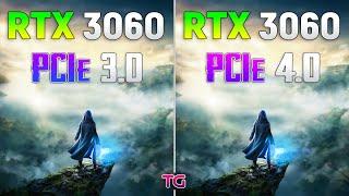 RTX 3060 PCIe 3.0 vs PCIe 4.0 - is there a Difference?