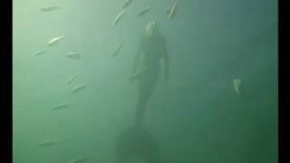 Mermaid filmed in Australia