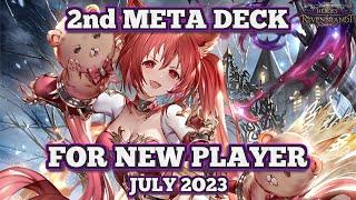 MAKING 2ND META DECK- NEW PLAYER GUIDE - ACCOUNT JULY 2O23 - Heroes of Riverbrandt - Shadowverse