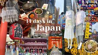 14 DAYS IN JAPAN 2024  Tokyo Kyoto Osaka & Hiroshima  first time Japan travel