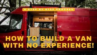 Step By Step Process of Building A Van  DIY Ford Transit Camper Conversion