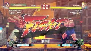 ULTRA STREET FIGHTER 4 T HAWK COMBOS