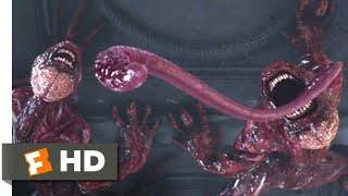 Resident Evil Damnation 2012 - Leon vs. Lickers Scene 510  Movieclips
