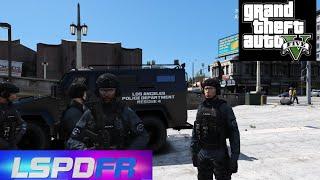 GTA 5 LSPDFR  SWAT  Pacific Standard Bank Robbery  Assorted Callouts Showcase