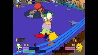 Playing bad games  Simpsons Wrestling Playstation