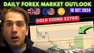 Gold finally going to $2700? Forex Analysis EURUSD GBPUSD GOLD AUDUSD & DXY  Ep. 496