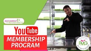 Princeton Microgreens YouTube Membership Program