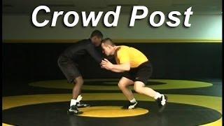 Crowd Post Double Leg - Cary Kolat Wrestling Moves