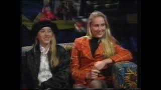 Girlfriend with Girls Life On The Afternoon Show with Michael Tunn 1992