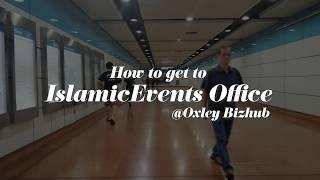 How to get to ISLAMICEVENTS OFFICE